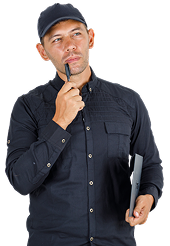 Emergency Lockout Assistance Locksmith thinking