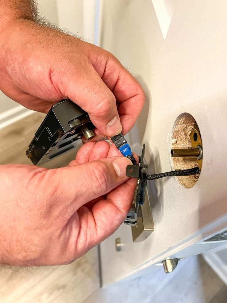 installing a new lock