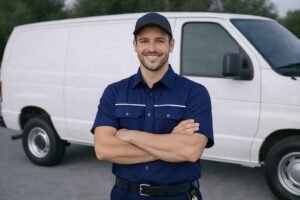 professional locksmith crossing arm